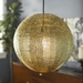 Modern Globe Hanging Pendant Light - Gold - WEF2065