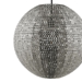 Modern Globe Hanging Pendant Light - Nickel - WEF2066