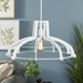 Industrial Hanging Pendant Light - White - Style B - WEF2072