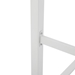Premium Deluxe Twin Metal Loft Bed - White - WEF2136