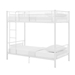 Twin Metal Mesh Frame Bunk Bed - White - WEF2150