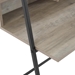 36" Modern Wood Ladder Computer Desk - Grey Wash - WEF2180
