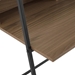 36" Modern Wood Ladder Computer Desk - Mocha  - WEF2181