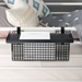 Universal Metal Bunk Bed Shelf - Black & Mesh - WEF2195