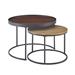 30" Nesting Coffee Tables - Dark Walnut & English Oak - WEF2325