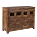 Craftsman Drawer Cabinet - Brushed Dark Brown - YHD1009