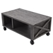 Quentin Occasional Table- Rectangle - Deep Charcoal - YHD1037