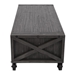 Quentin Occasional Table- Rectangle - Deep Charcoal - YHD1037