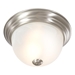 Silver With Marble Glass - Satin Nickel 
 - YHD1137