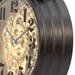 Black and Brass Gear Table Clock - YHD1202