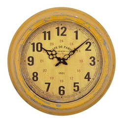 Circular Faded Time Wall Clock 