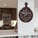 Circular Timepiece Wall Clock - YHD1226
