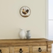 Circular Wooden Wall Clock - Style A - YHD1228