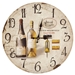 Circular Wooden Wall Clock - Style B - YHD1229