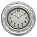 Munich in Silver Patina Wall Clock - YHD1271