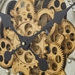 Pewter Gear Clock - YHD1279