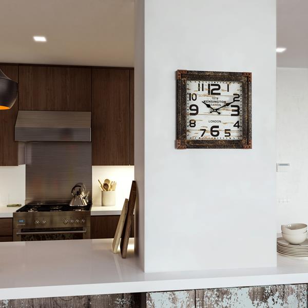 Time Track Wall Clock 