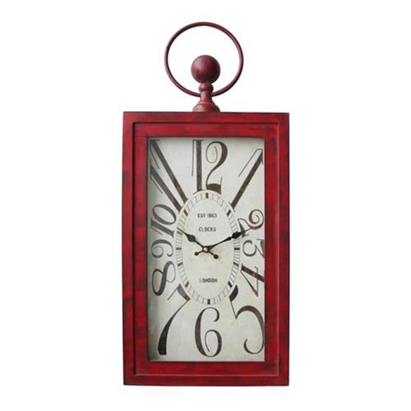 Waverly Red Wall Clock 
