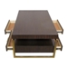 Duette Coffee Table - Rich Nut Brown - YHD1315