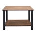 Bethel Park Console Table - Graphite Grey & Brown - YHD1324