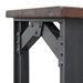 Bethel Park Console Table - Graphite Grey & Brown - YHD1324