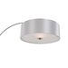One Light Arc Floor Lamp - Satin Steel - Style A - YHD1358