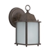 4 Fluorescent Exterior Sconce - Brown - YHD1410