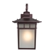 Nine Fluorescent Exterior Sconce - Oil Rubbed Bronze Finish - YHD1438