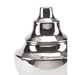 Pyramid Small Vase Silver - ZUO2086