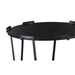 Set Of 2 Nesting Coffee Tables Black - ZUO2476