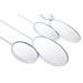 Cery Round Mirrors Silver - ZUO2947