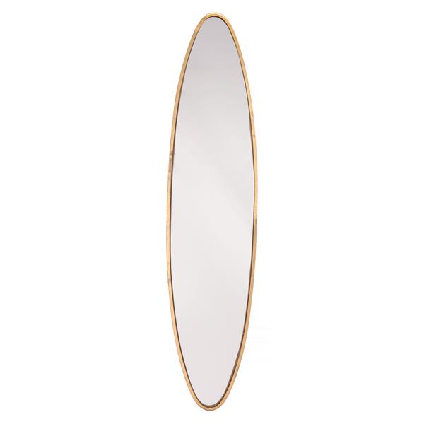Oval Gold Mirror Large 