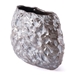 Stones Medium Vase Metallic Brown & White - ZUO3522