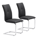 Anjou Dining Chair Black - Set of 2 - ZUO3801