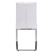 Anjou Dining Chair White - Set of 2 - ZUO3802