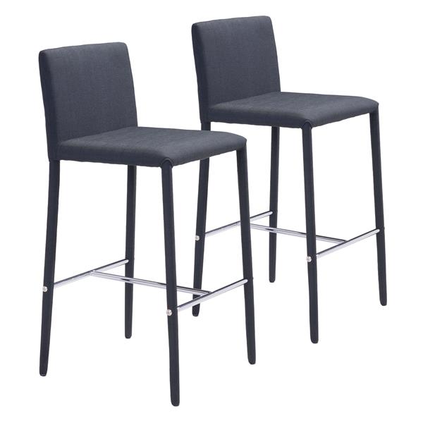 Confidence Counter Chair Black - Set of 2 