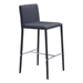 Confidence Counter Chair Black - Set of 2 - ZUO3824