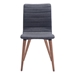 Jericho Dining Chair Gray - Set of 2 - ZUO3835