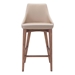 Moor Counter Chair Beige - ZUO3840