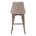 Moor Counter Chair Beige - ZUO3840
