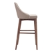 Moor Bar Chair Beige - ZUO3842