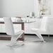 Herron Dining Chair White - Set of 2 - ZUO3845