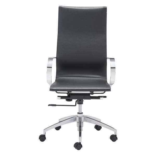 Glider Hi Back Office Chair Black 