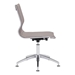 Glider Conference Chair Taupe - ZUO3874