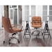 Avenue Office Chair Vintage Coffee - ZUO3883