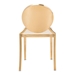 Eclipse Dining Chair Gold - Set of 2 - ZUO3905