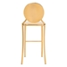 Eclipse Bar Chair Gold - Set of 2 - ZUO3906