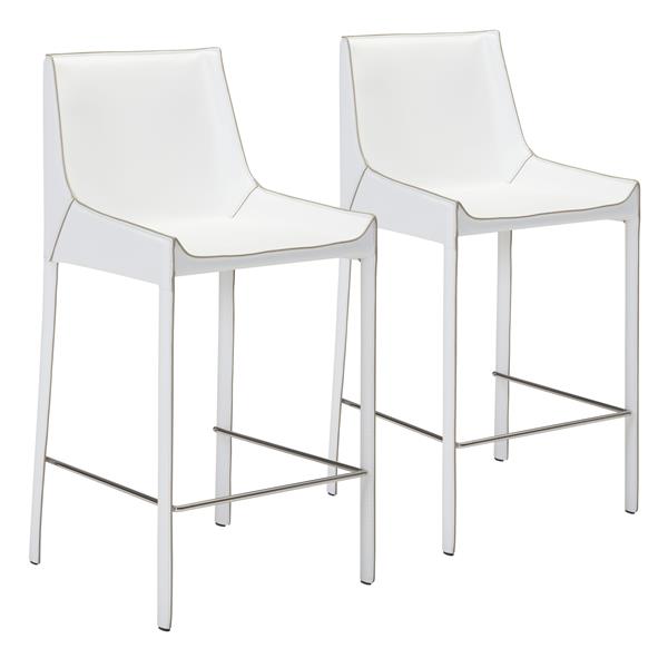 Fashion Bar Chair White - Set of 2 