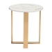 Atlas End Table Stone & Gold - ZUO3952