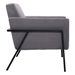 Homestead Lounge Chair Gray - ZUO4008